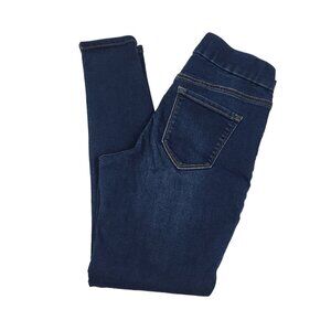 Nine West Heidi Pull-On Skinny Jeans Size 4 Dark Wash Denim